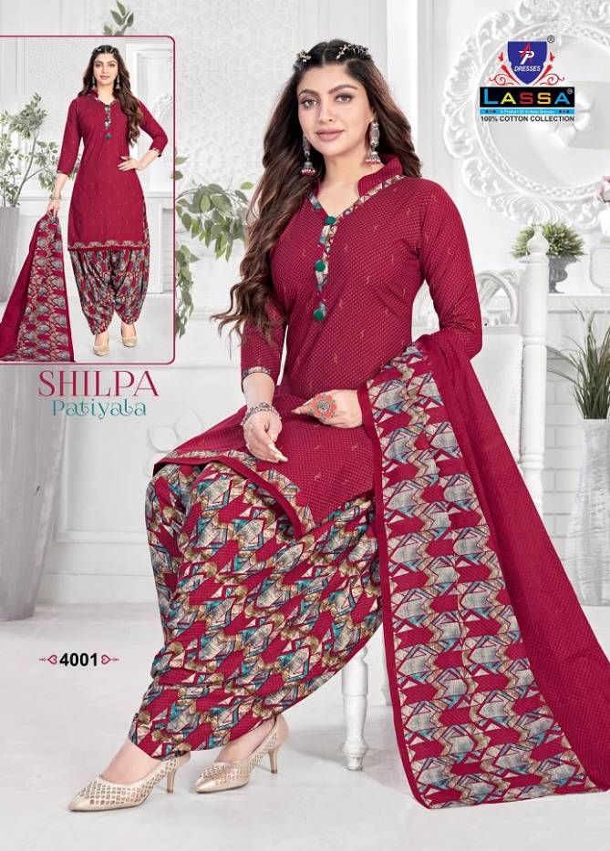 Shilpa Patiyala Vol 4 By Lassa Printed Cotton Dress Material Wholesale Price In Surat